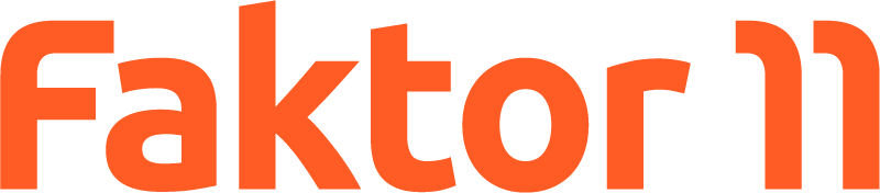 Faktor11 Logo in Orange