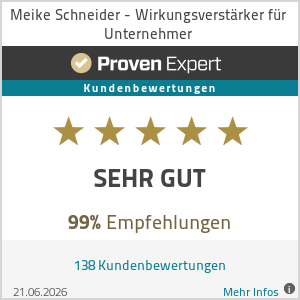 ProvenExpert Bewertung Sehr Gut mit 99 Prozent Empfehlungen